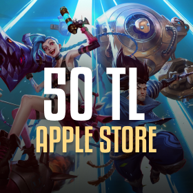 League Of Legends Wilf Rift RP 50 TL  Apple Store Bakiyesi