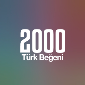 İnstagram 2000 Türk Beğeni