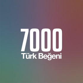 İnstagram 7000 Türk Beğeni