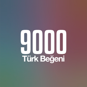 İnstagram 9000 Türk Beğeni