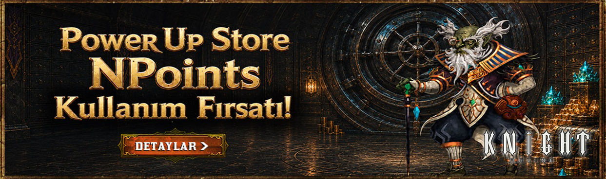 Power Up Store - Npoints Kullanım Fırsatı!