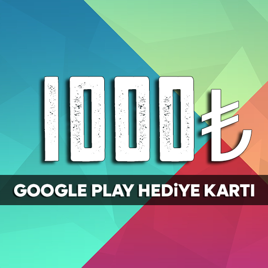 Google Play 1000 TL