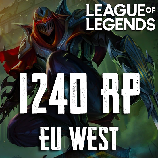 League of Legends 1240 RP Eu West