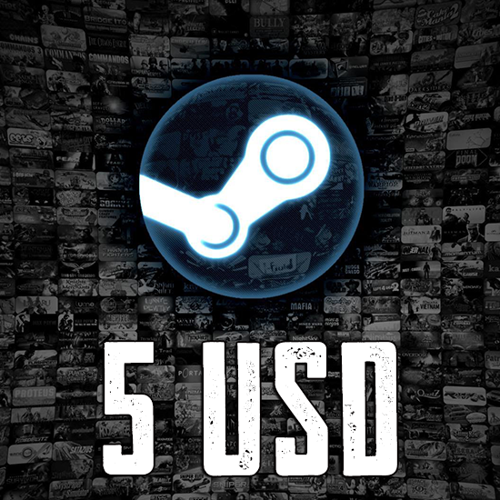 5 USD Steam Cüzdan Kodu