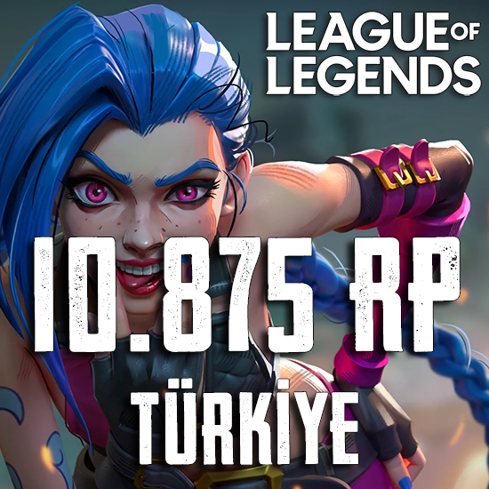 League of Legends 10875 RP