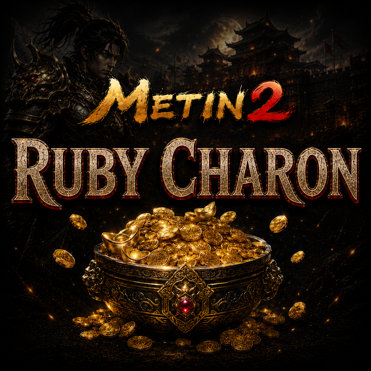 Metin2 Ruby Charon (100M) (1WON)