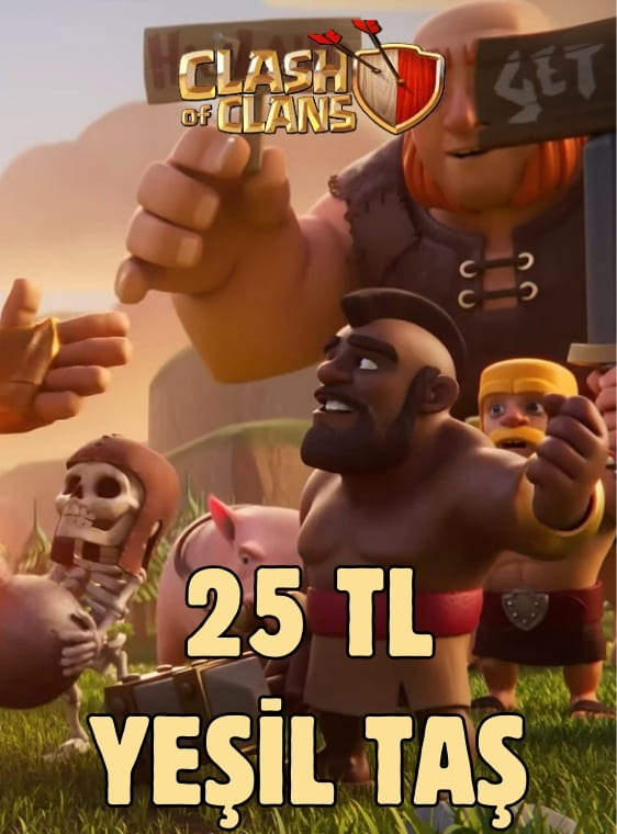 Clash of Clans 25 TL