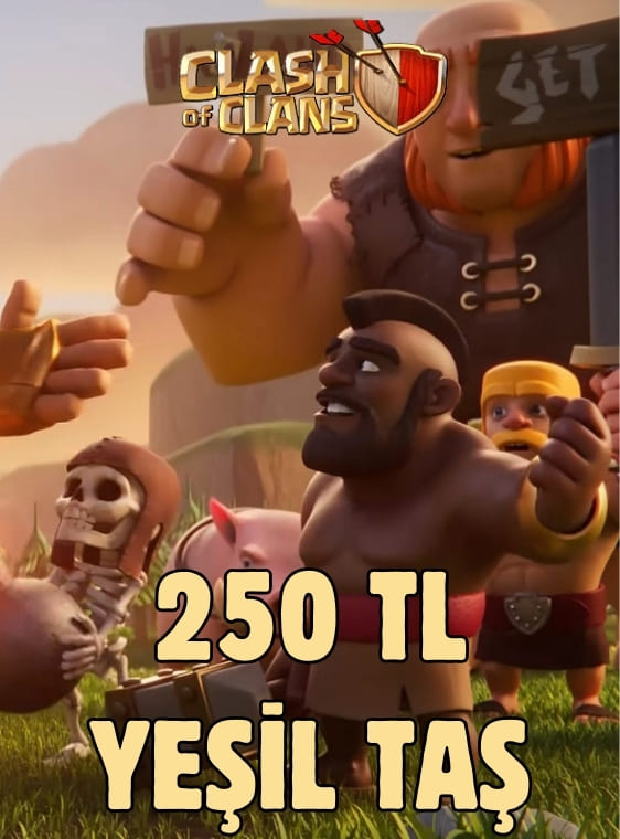  Clash of Clans 250 TL