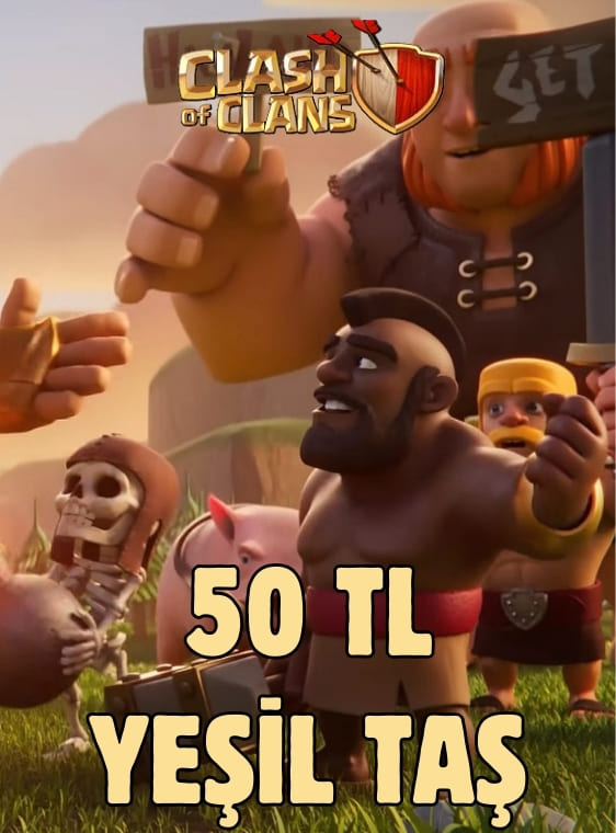  Clash of Clans 50 TL