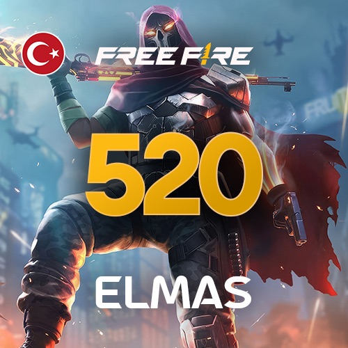 Free Fire 520 Elmas
