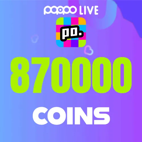 Poppo 870.000 Coins