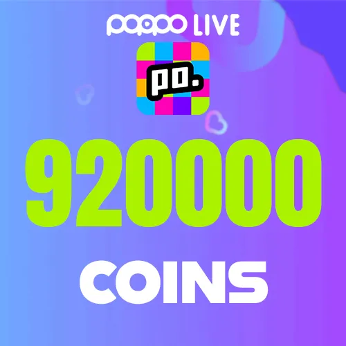 Poppo 920.000 Coins