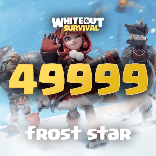 Whiteout Survival 49999 Frost Star