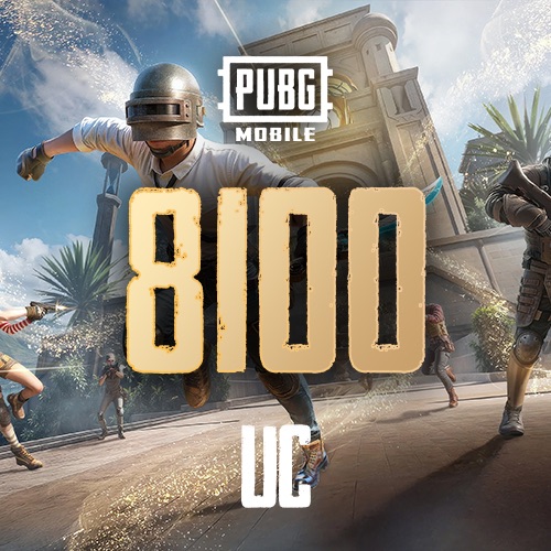 Pubg Mobile 8100 UC