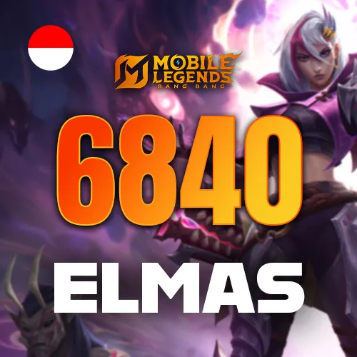Mobile Legends 6840 Elmas - Endonezya