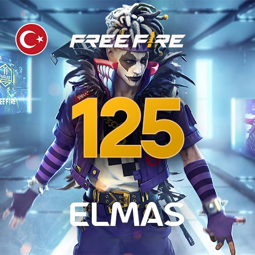 Free Fire: 100+25 Elmas
