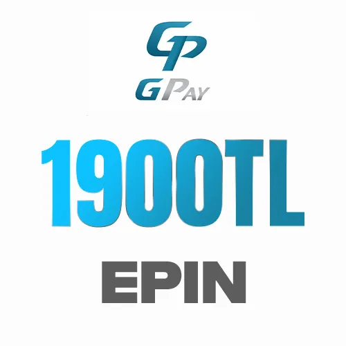 1900 TL Gpay E-Pin