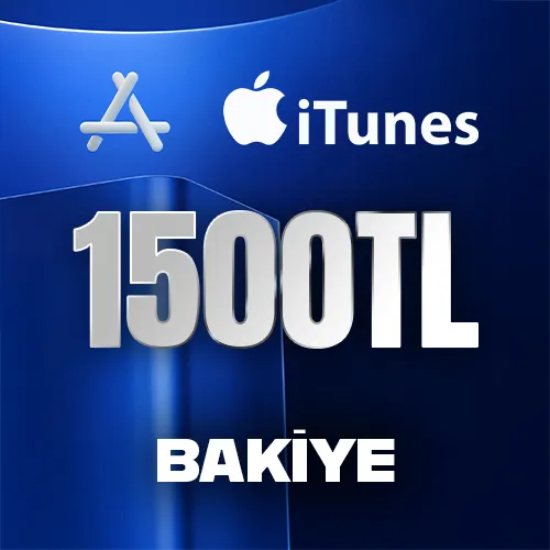 App Store & iTunes Hediye Kartı 1500 TL