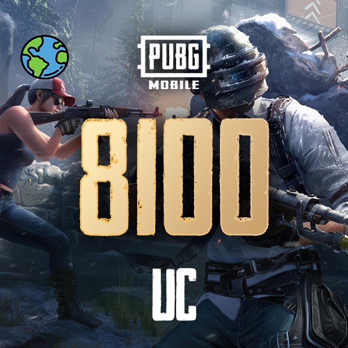 PUBG Mobile 8100 UC