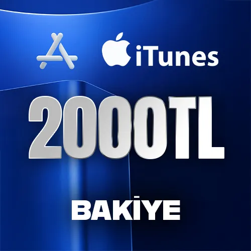 App Store & iTunes Hediye Kartı 2000 TL