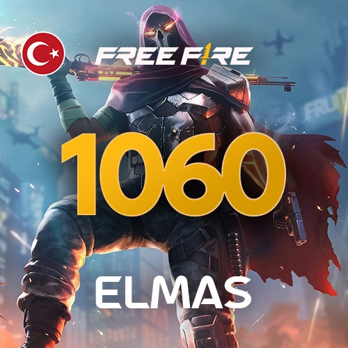 Free Fire 1060 Elmas
