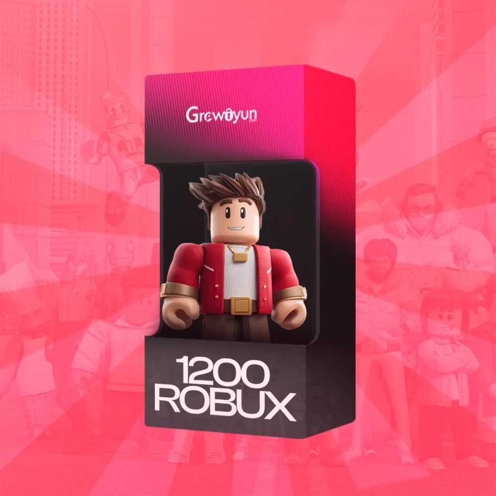 Roblox 1200 Robux Satın Al | Anında Teslim GROWOYUN Fırsatlarıyla!