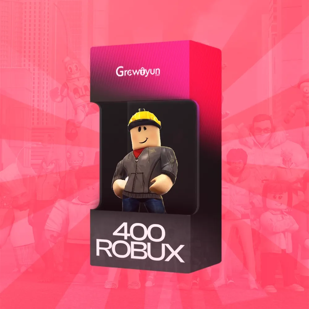 Roblox 400 Robux Satın Al: GROWOYUN ile Güvenli ve Hızlı