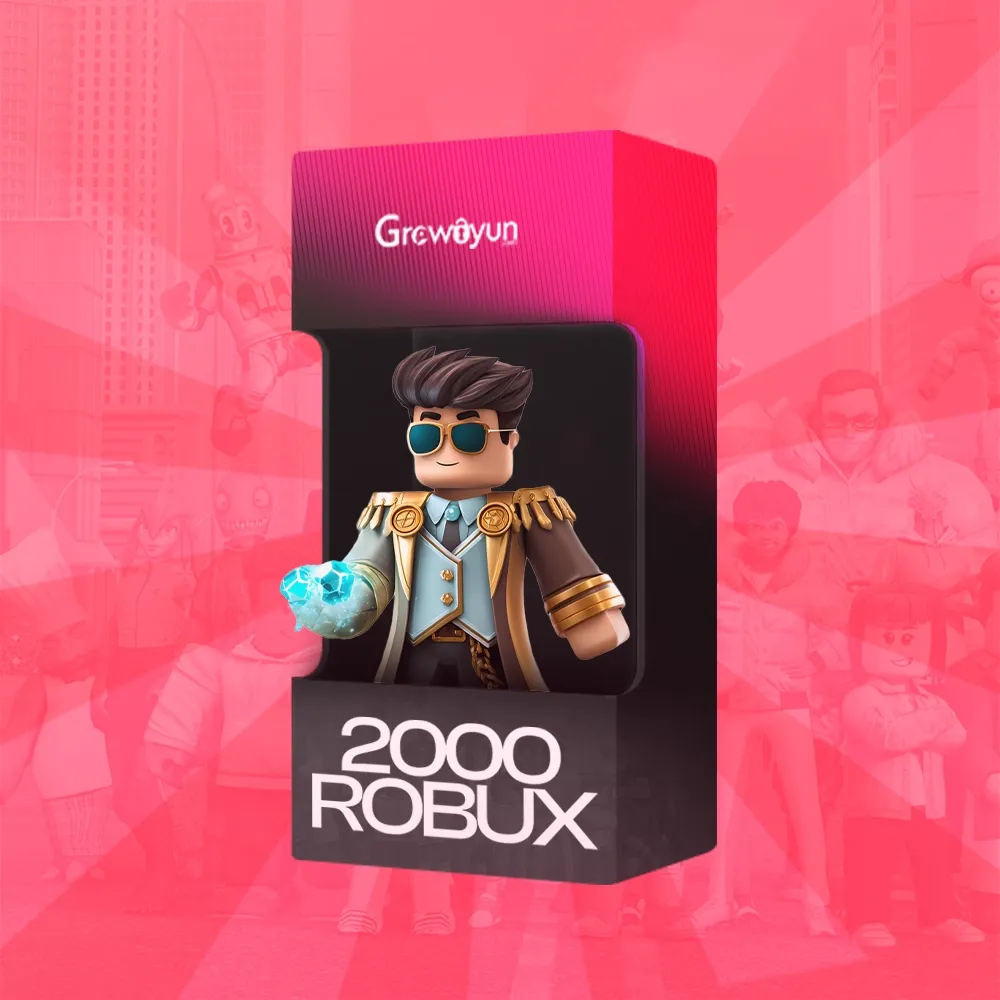 Roblox 2000 Robux Satın Al | GROWOYUN ile Anında Teslimat