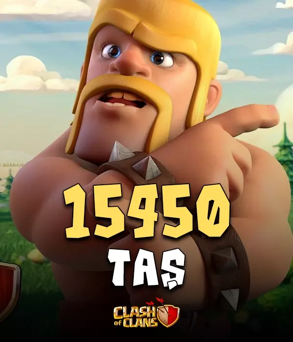 Clash of Clans: 15.450 Yeşil Taş