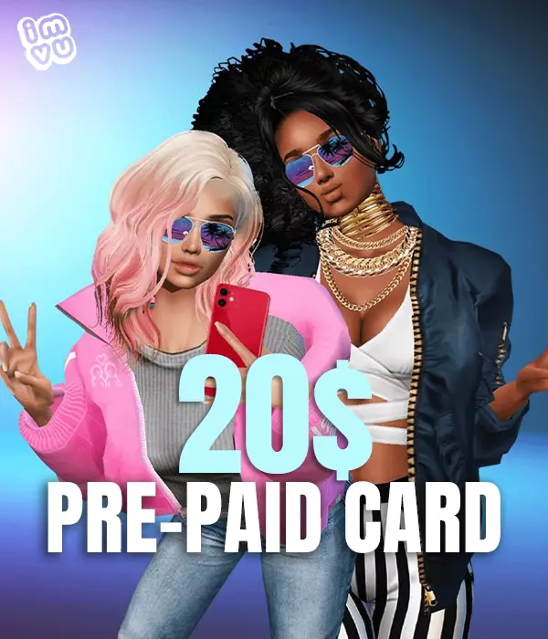 Imvu 20 USD Prepaid Card