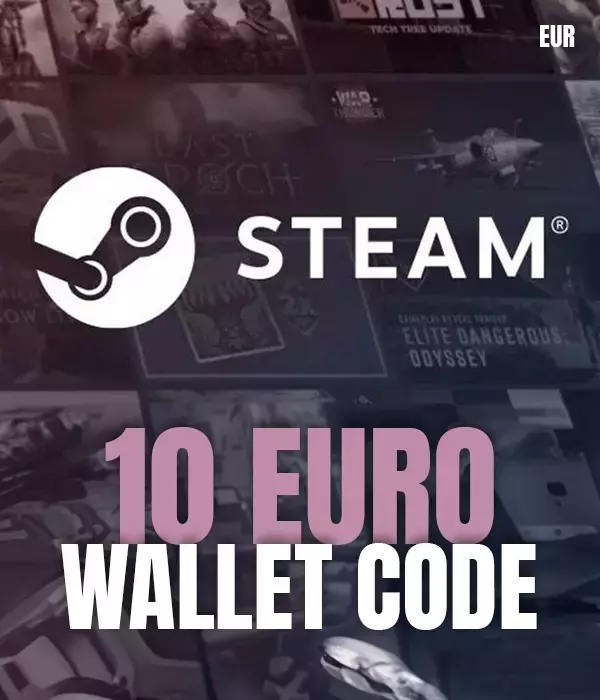 10 EURO Steam Wallet Code