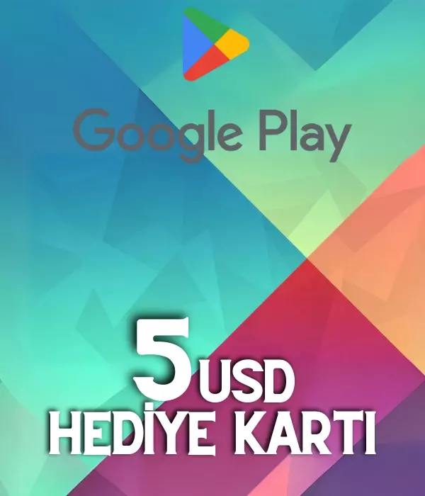 Google Play 5 USD Gift Cart