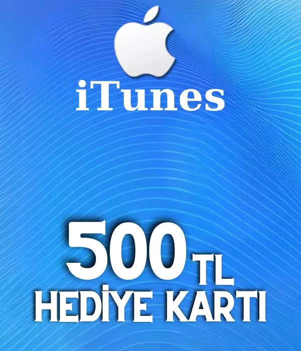 App Store & iTunes Hediye Kartı 500 TL 