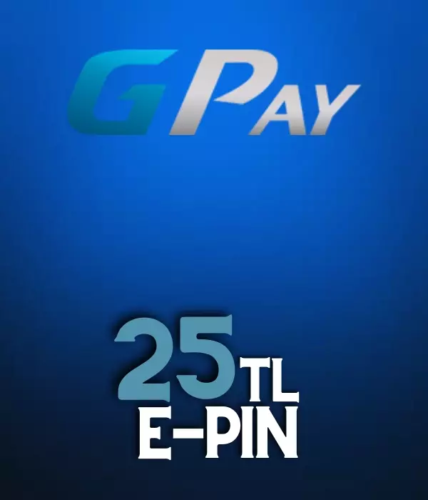 25 TL Gpay E-Pin