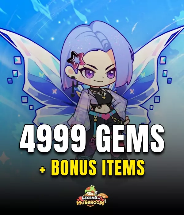4999 Gems + Bonus İtems