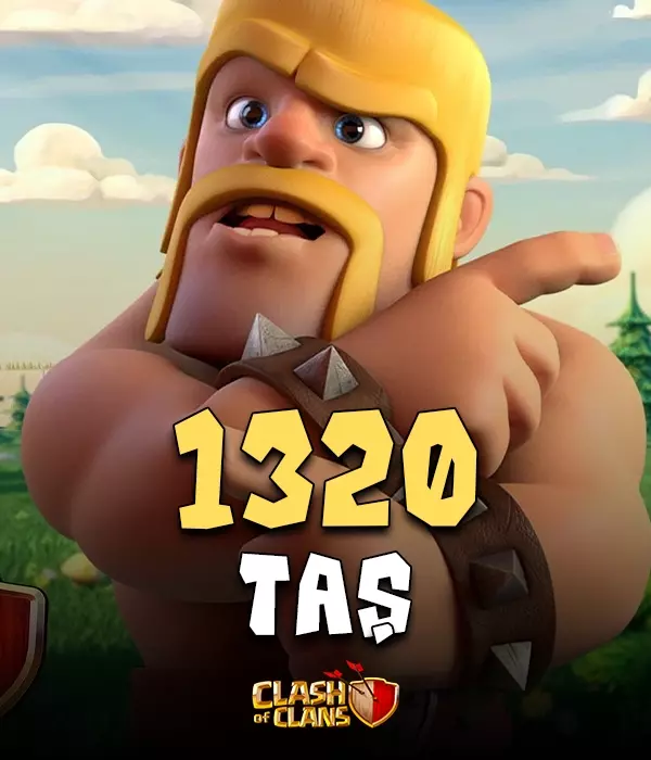 Clash of Clans: 1320 Yeşil Taş