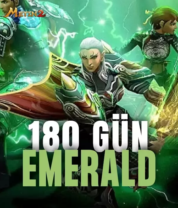 Metin2 EMERALD 180 Gün Oyun Süresi