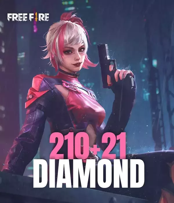 Free Fire: 210+21 Diamonds