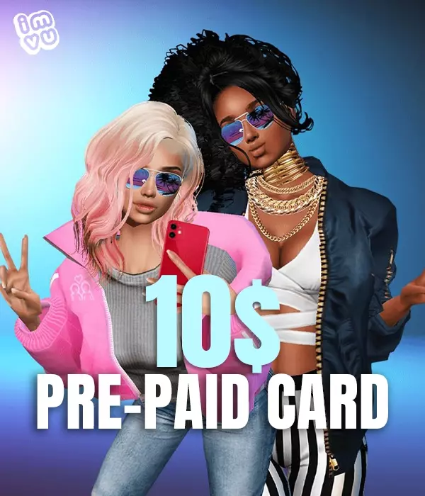 Imvu 10 USD Prepaid Card