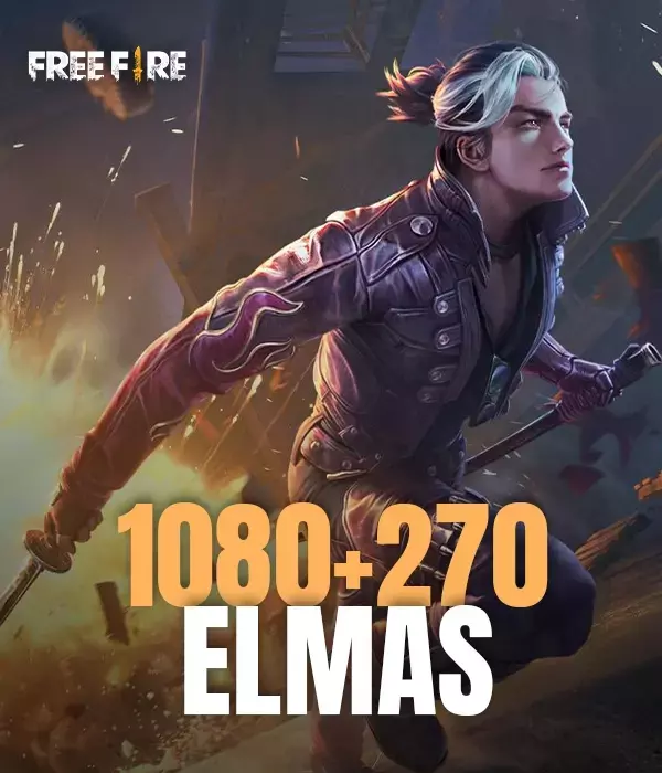 Free Fire: 1080+270 Elmas