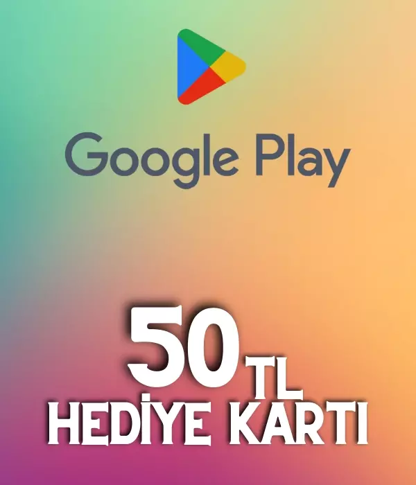 Google Play 50 TL Hediye Kartı