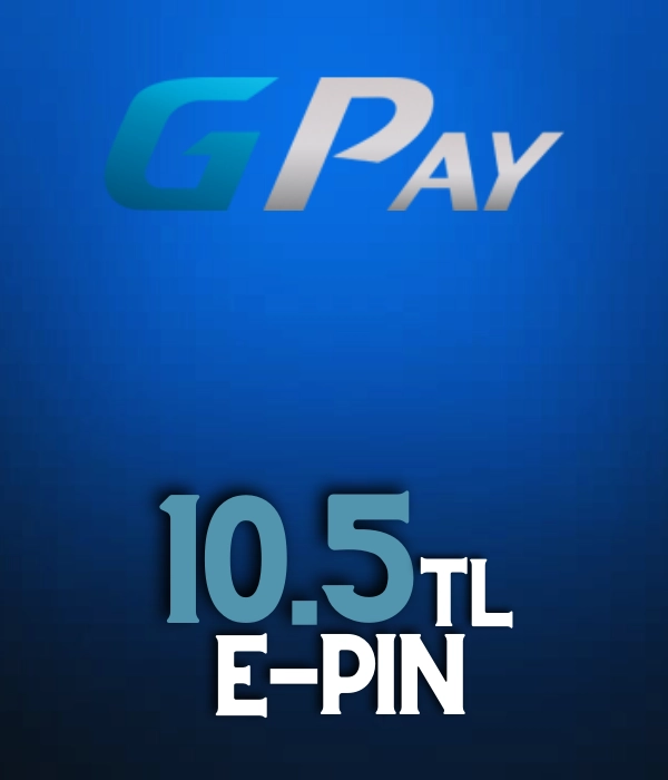 10.5 TL Gpay E-Pin