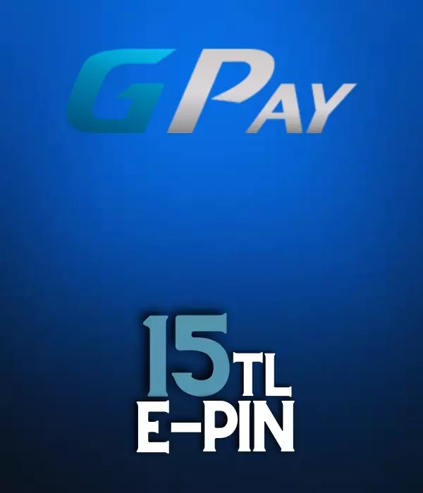 15 TL Gpay E-Pin