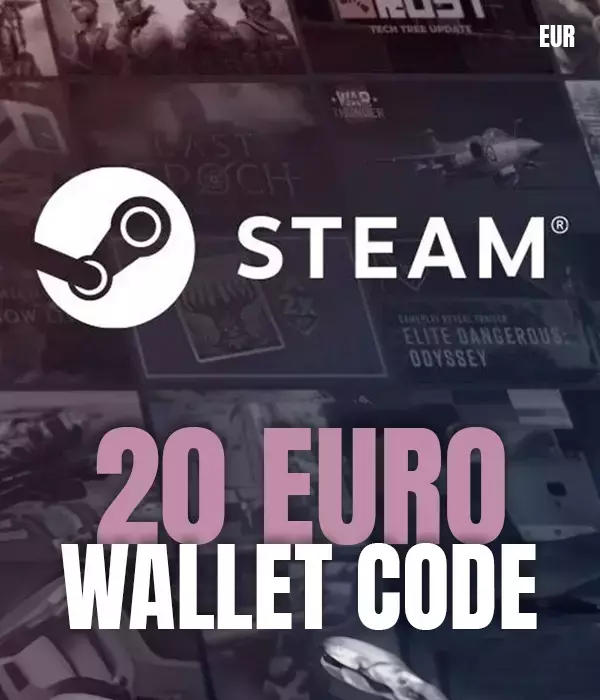 20 EURO Steam Wallet Code