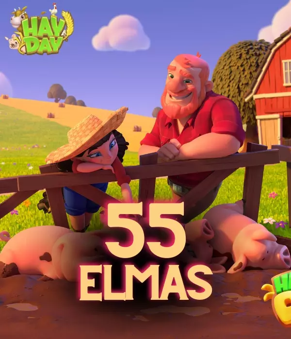 Hay Day 55 Elmas