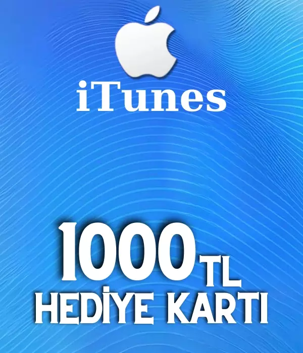 App Store & iTunes Hediye Kartı 1000 TL