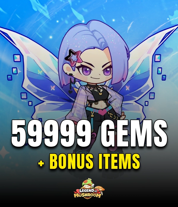 59.999 Gems + Bonus İtems