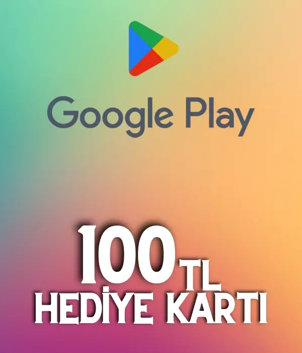 Google Play 100 TL Hediye Kartı