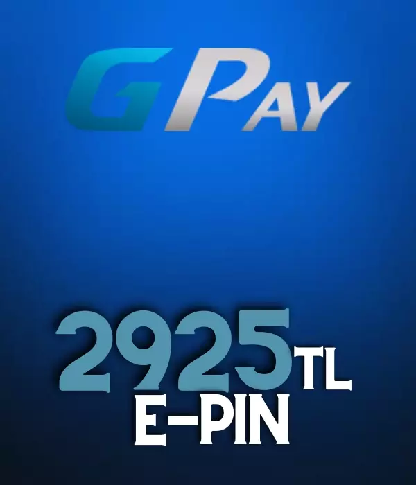 2925 TL Gpay E-Pin