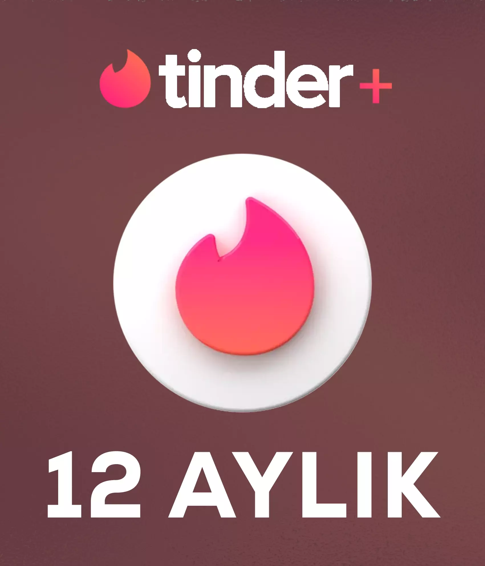 Tinder Plus 12 Aylık Abonelik
